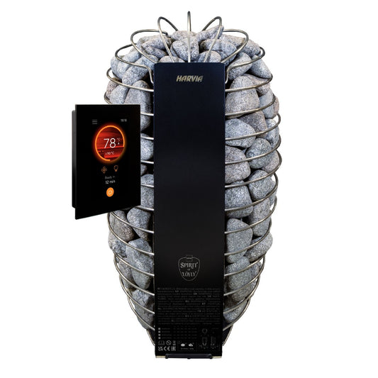 Saunaofen Spirit SP60FC  6,0 kW, Harvia, mit Fenix WIFI Steuerung