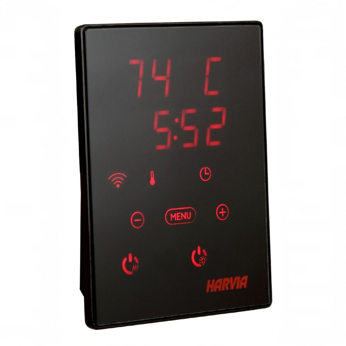 Saunaofen Cilindro PC90XW 9,0 kW Steel, mit digitaler Steuerung Xenio Wifi, Harvia