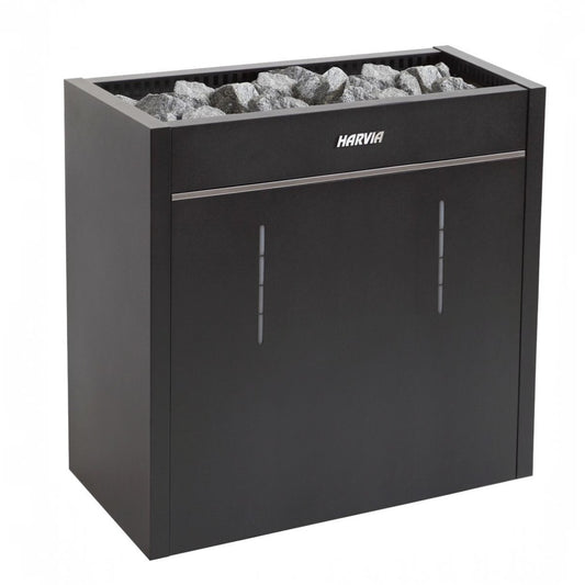 Saunaofen Virta Pro Combi HL220SA 21,6 kW Schwarz, autom. Wasserbefüllung, Harvia