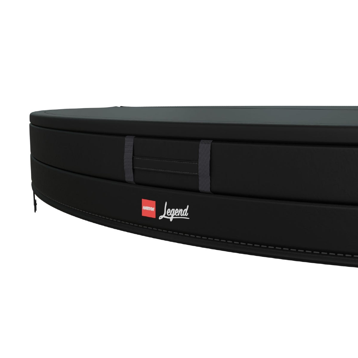 Hot Tub - Abdeckung  Legend M schwarz gebürstet, Harvia